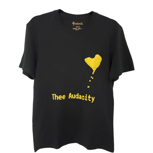 Thee Audacity Crew Neck Tee Israel Brand XS 